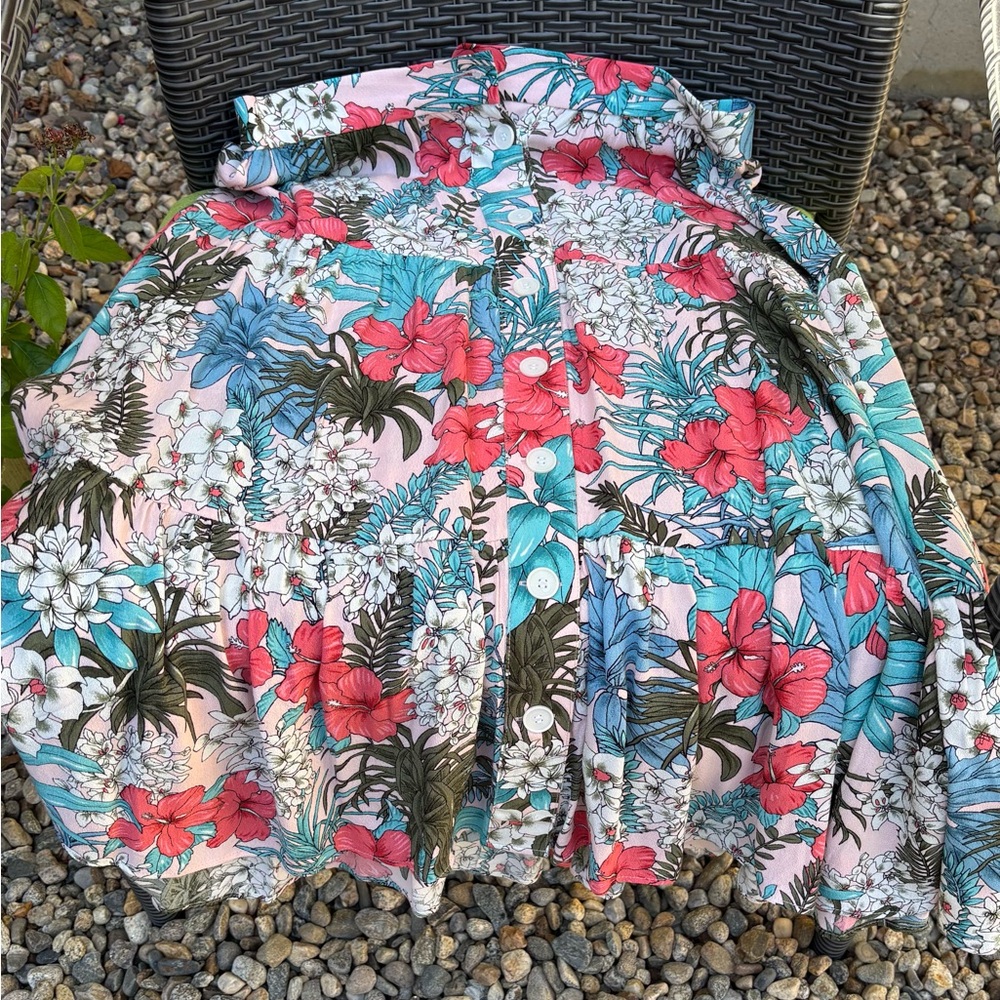 Talbots Floral Skirt